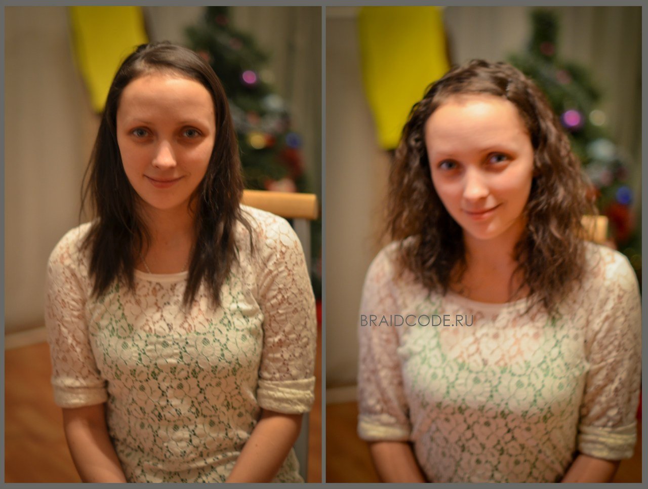 Химия на тонкие волосы фото до и после фото