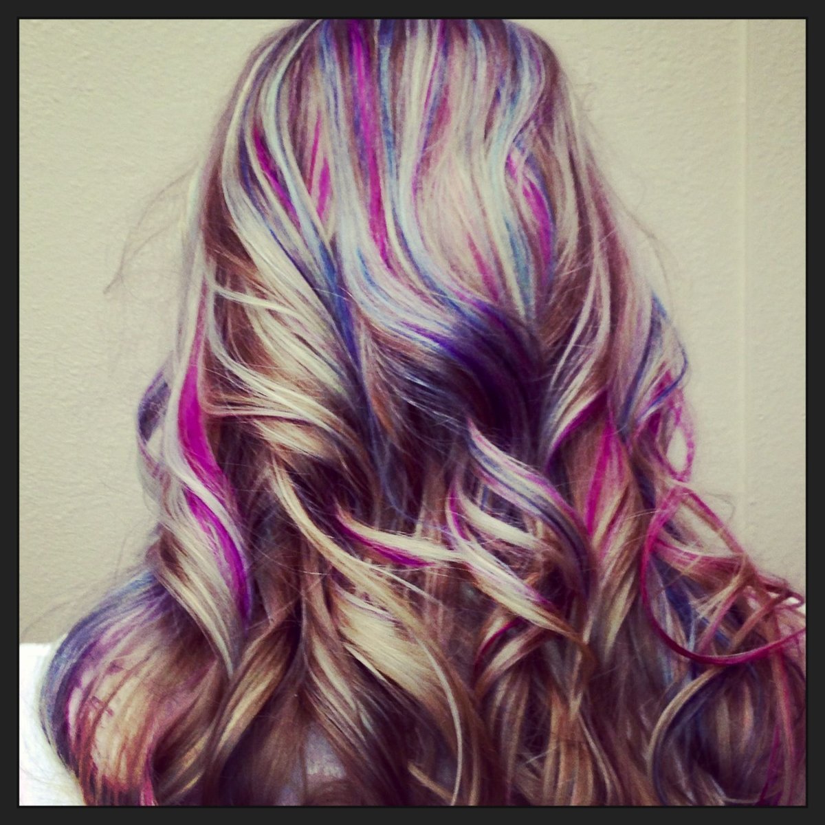 Волосы окрашивание колорирование розовый