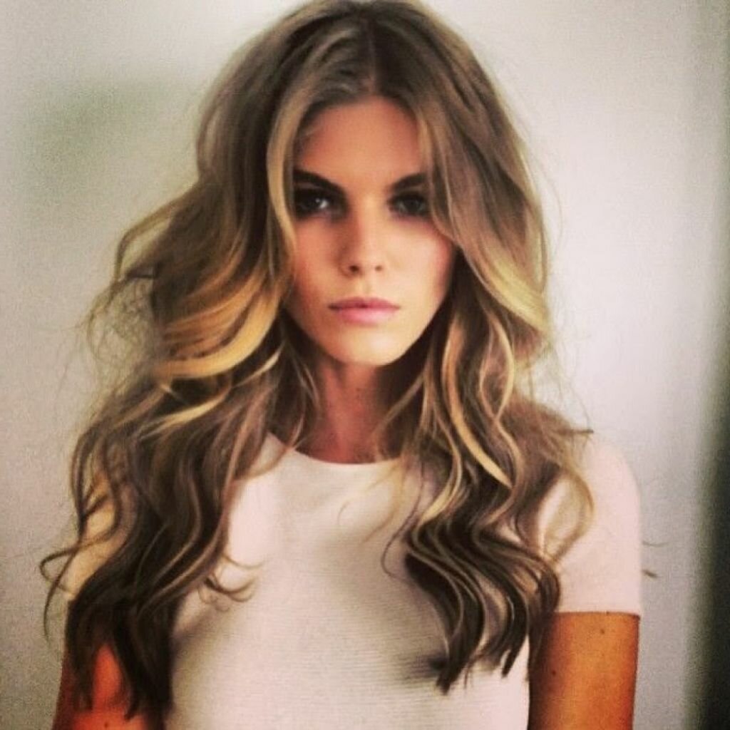 Небрежные Локоны на длинные волосы