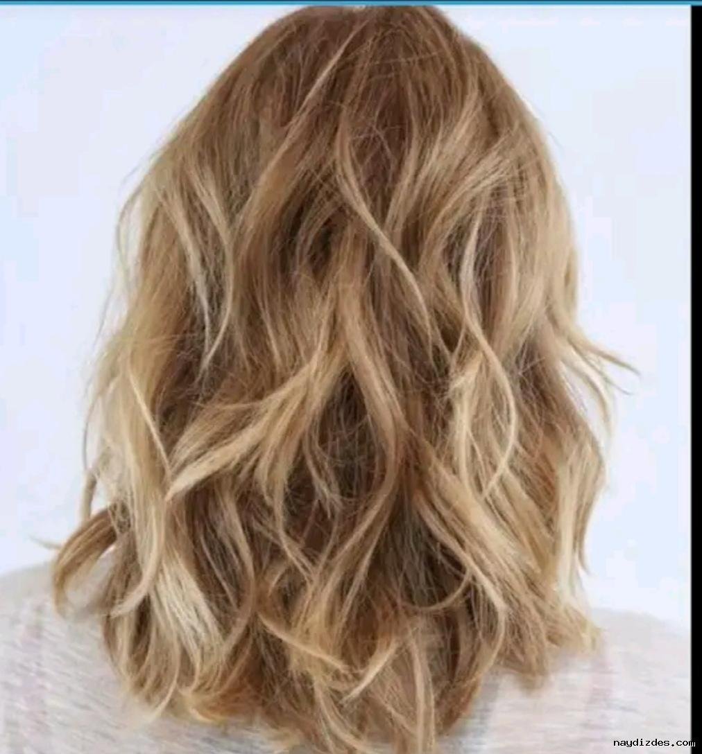Прическа лёгкие волны