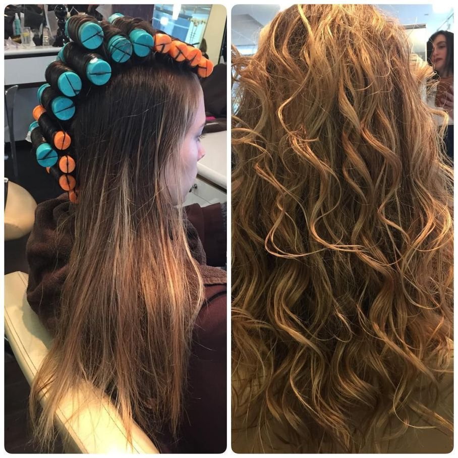 Карвинг на длинные волосы