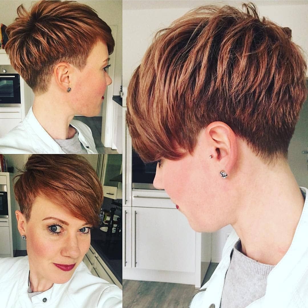 Бритт Марен с короткой стрижкой