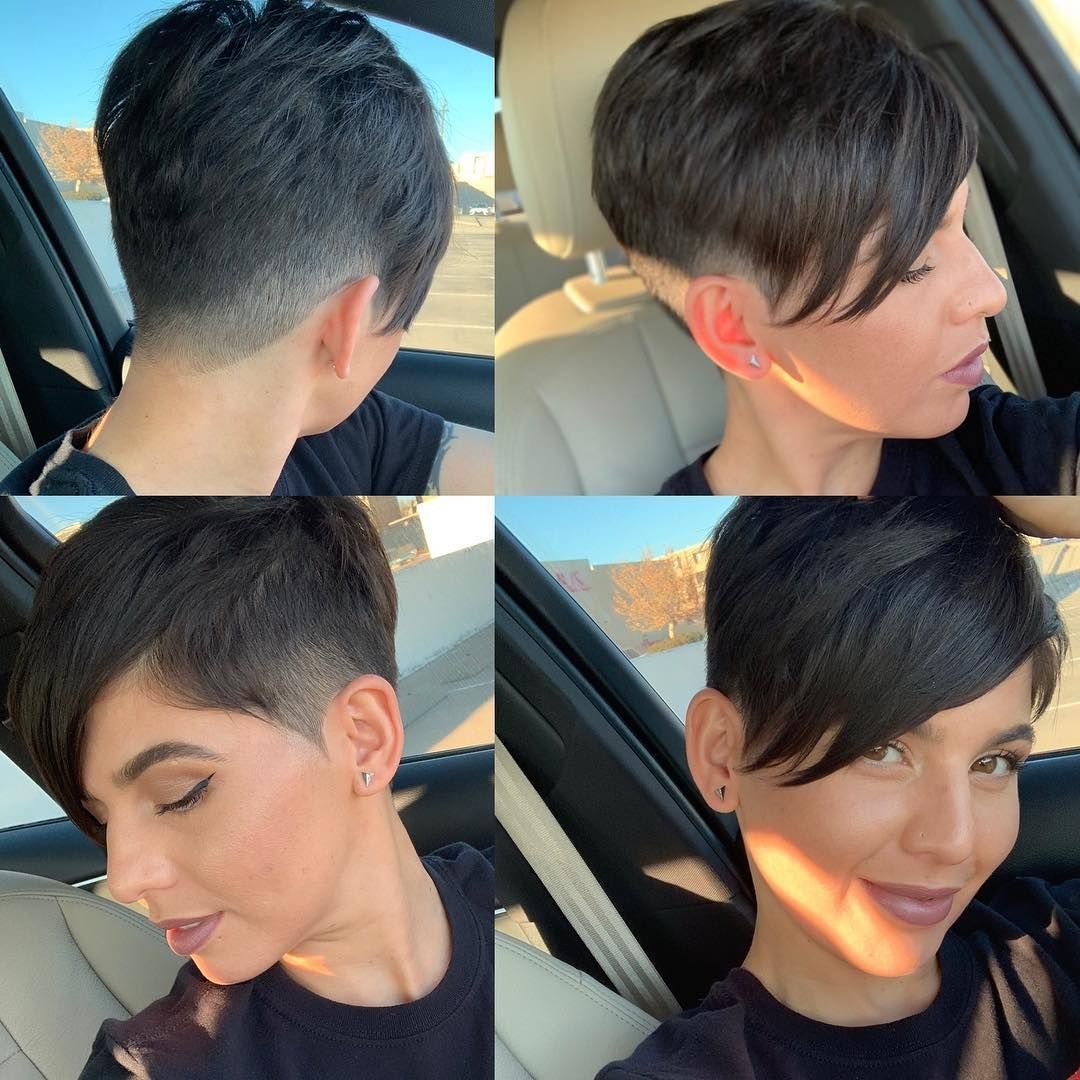 Стрижка Пикси 2021 на короткие волосы для женщин за 50