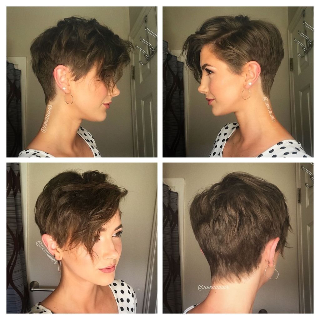 Стрижка Ёжик женская на короткие волосы