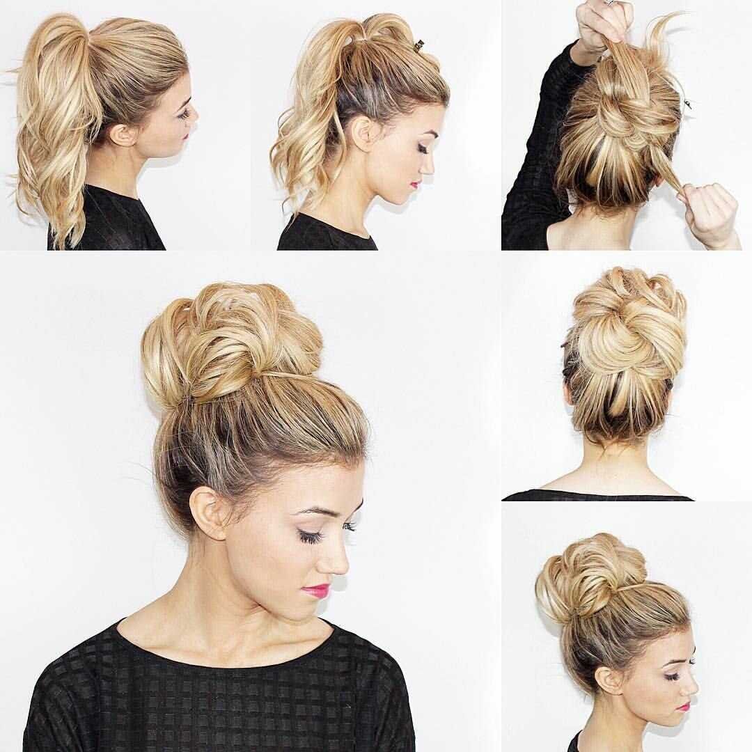 Самые легкие прически