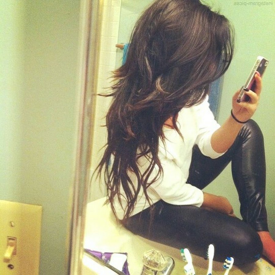 Кайли Дженнер с длинными волосами