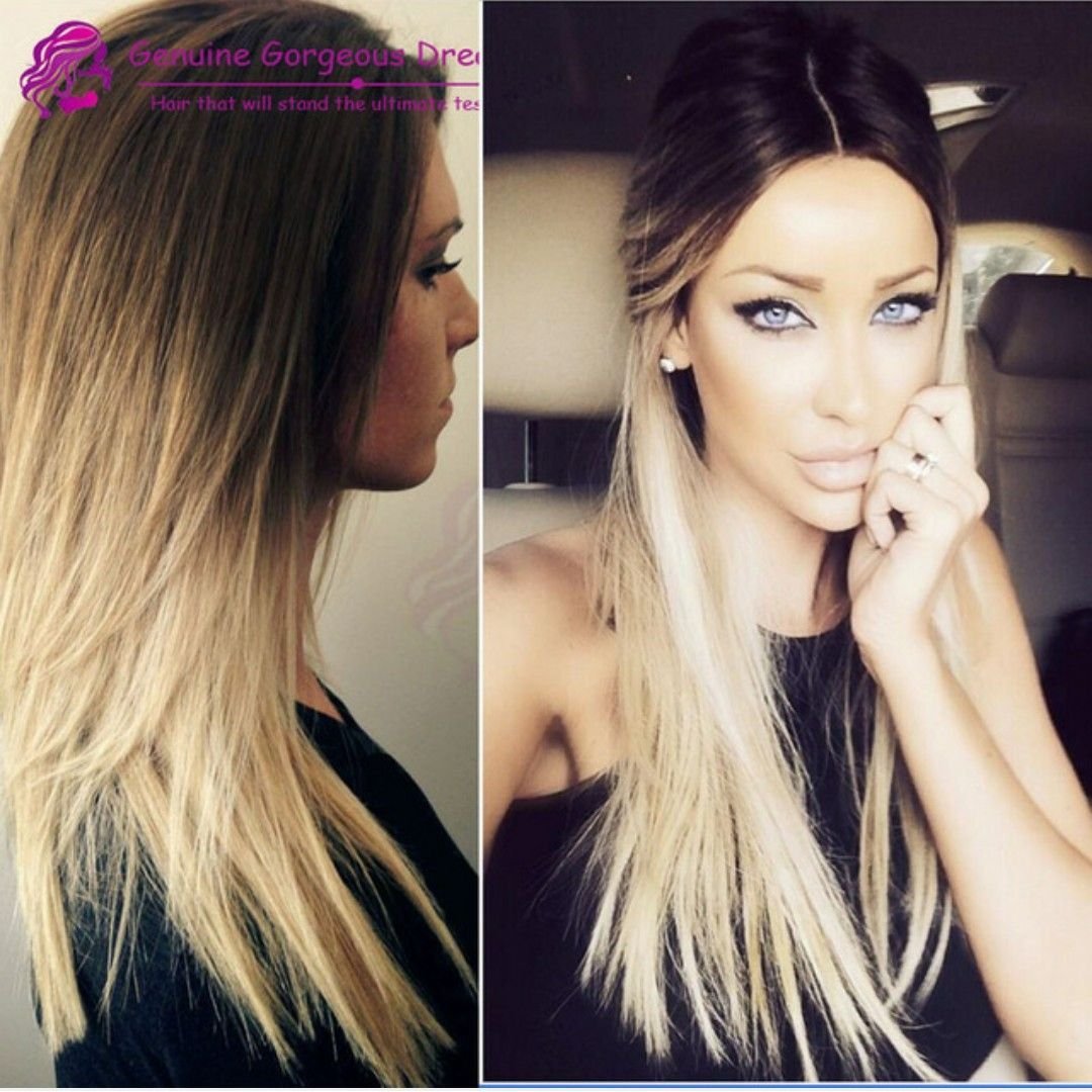 Омбре у корней