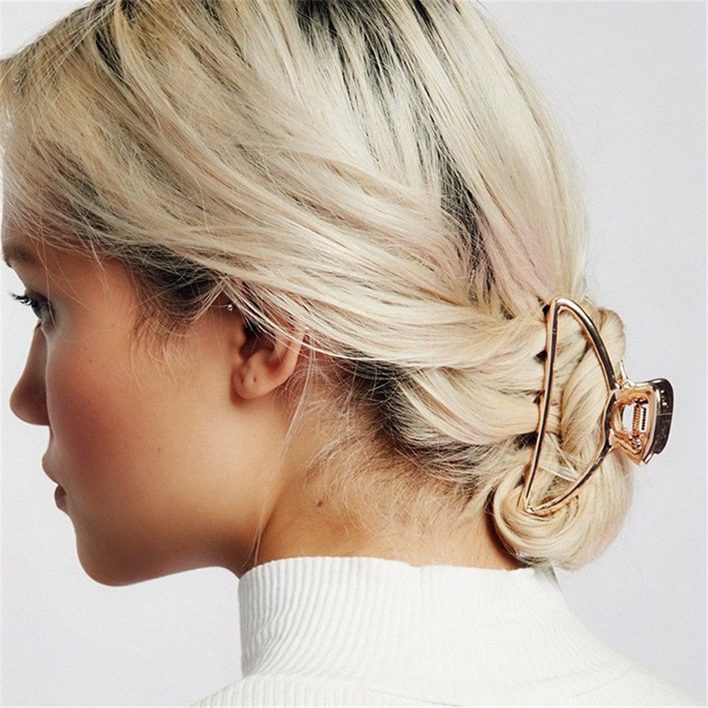 Прически с крабом для волос