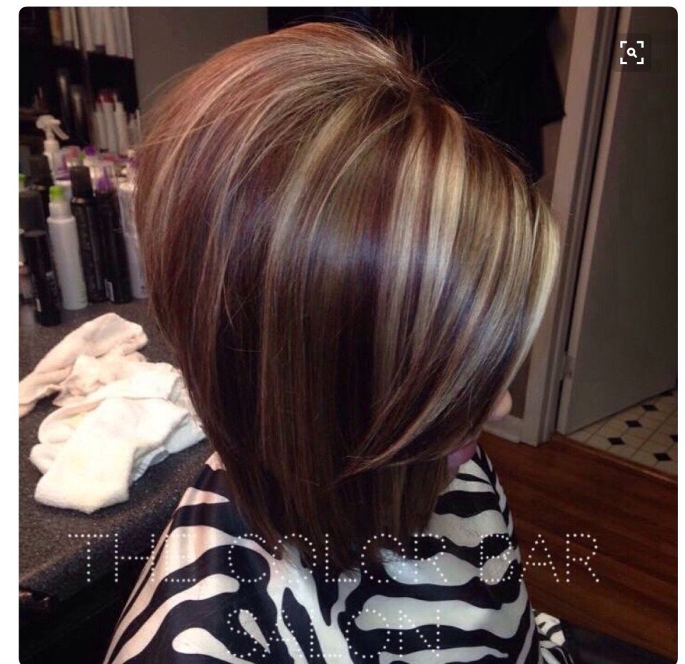 Мелирование и тонирование на темные волосы каре
