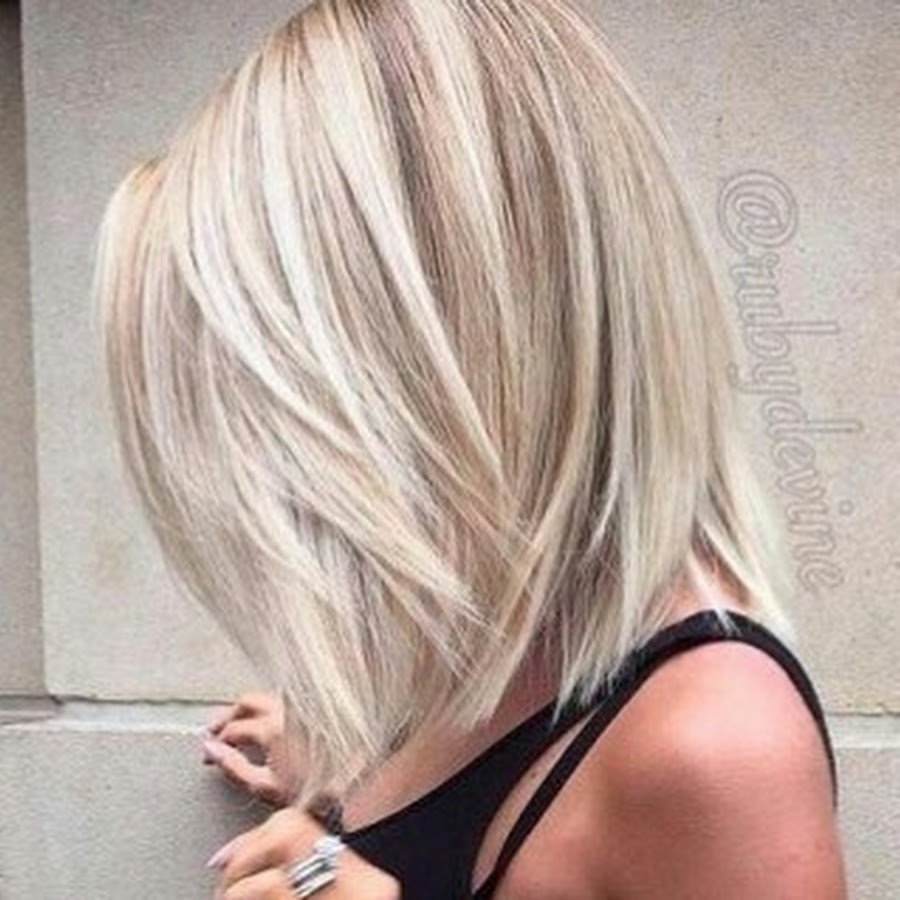 Мелирование волос блонд каре