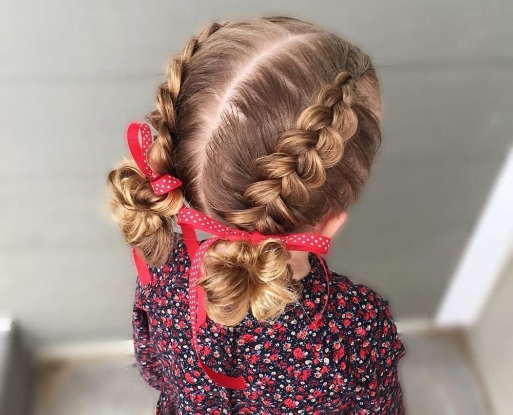 Красивые причёски для девочек
