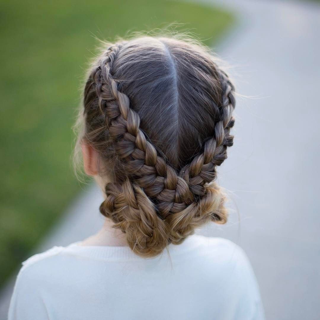 Красивое плетение для девочек