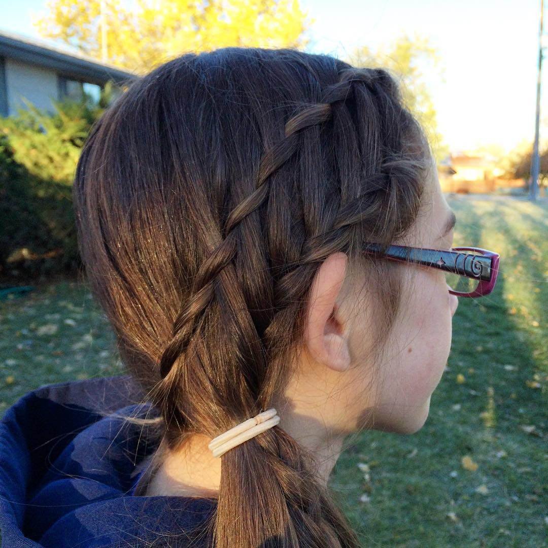 Прически для школьниц