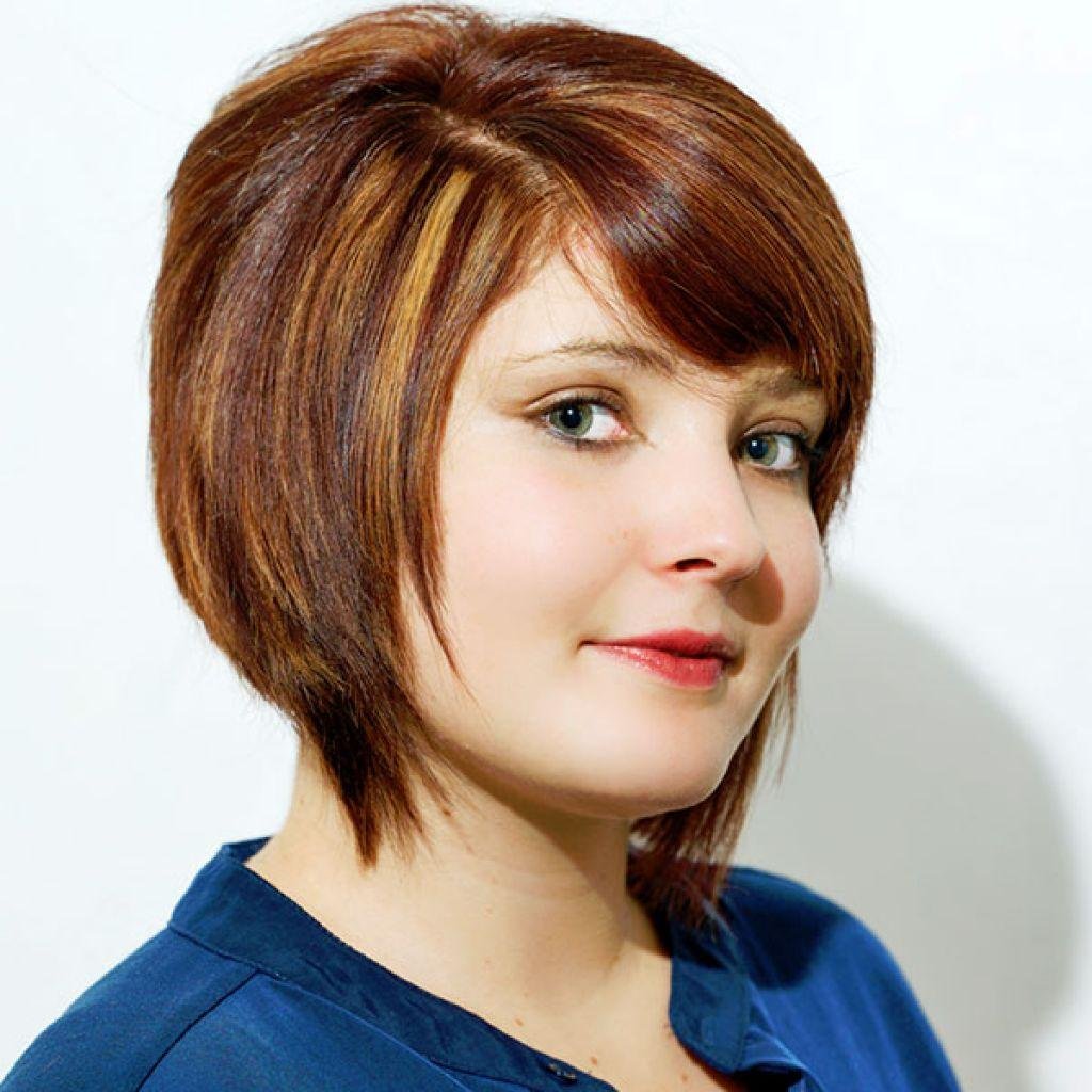 Причёски для полных девушек