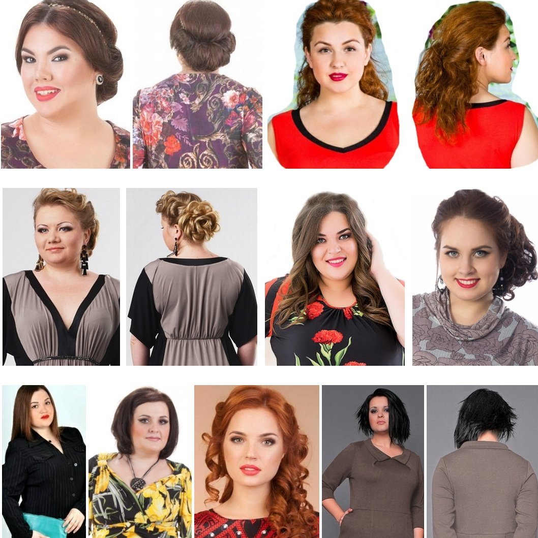 Стрижка на толстое лицо