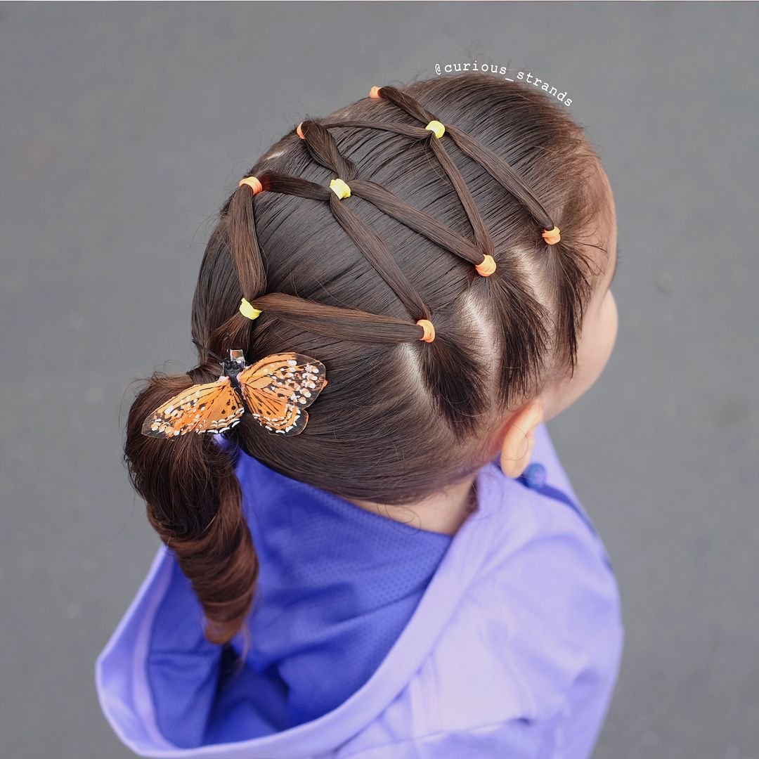 Красивые хвостики для девочек