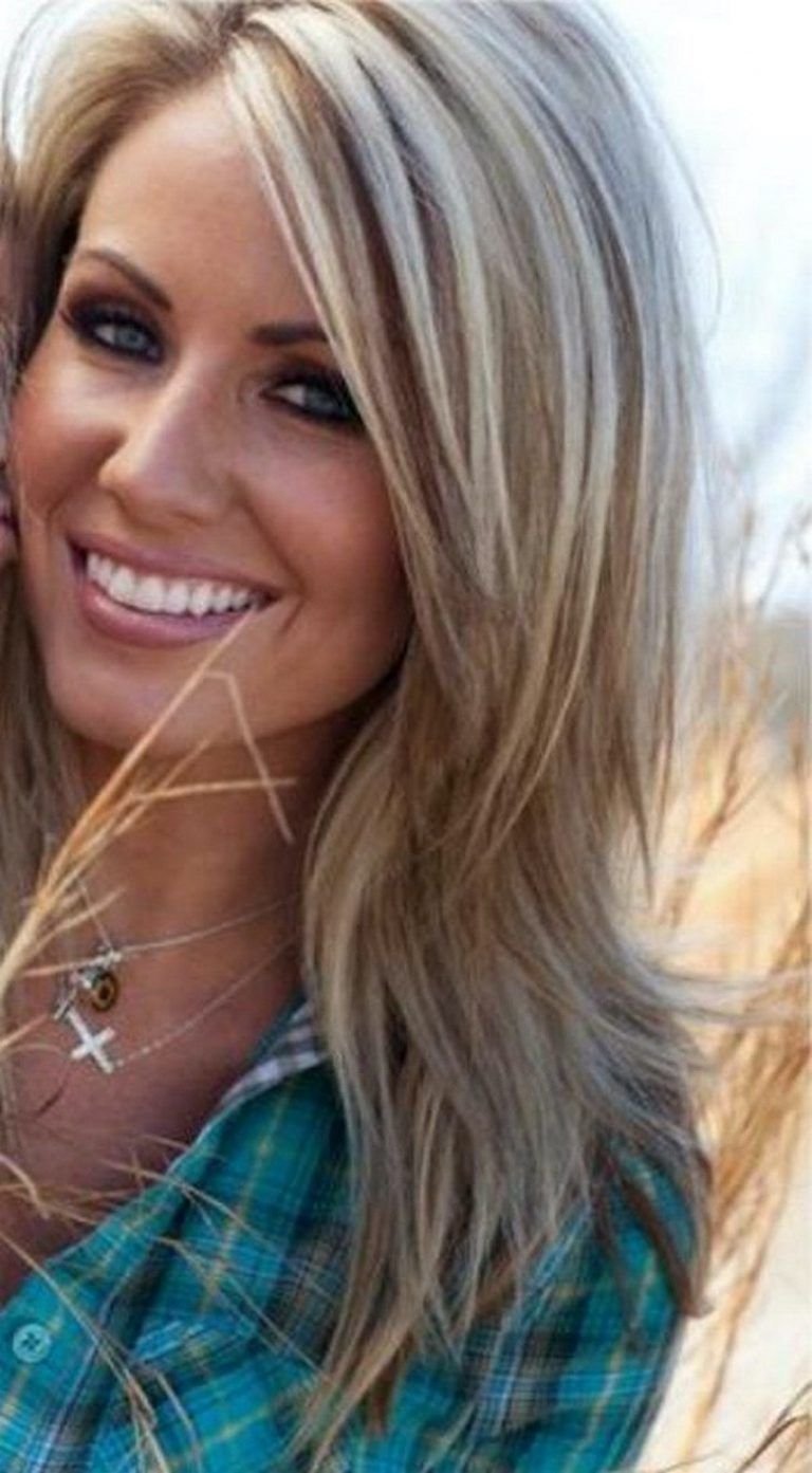 Шоколадный цвет волос с мелированием