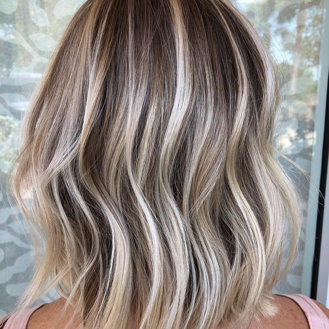 Вуальное мелирование