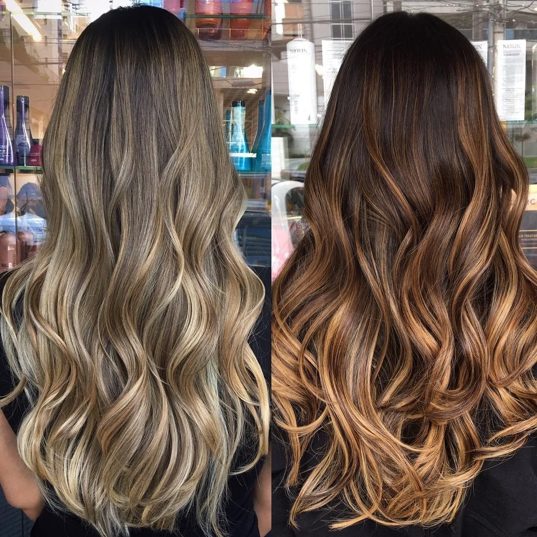 Мелирование шатуш на темные волосы