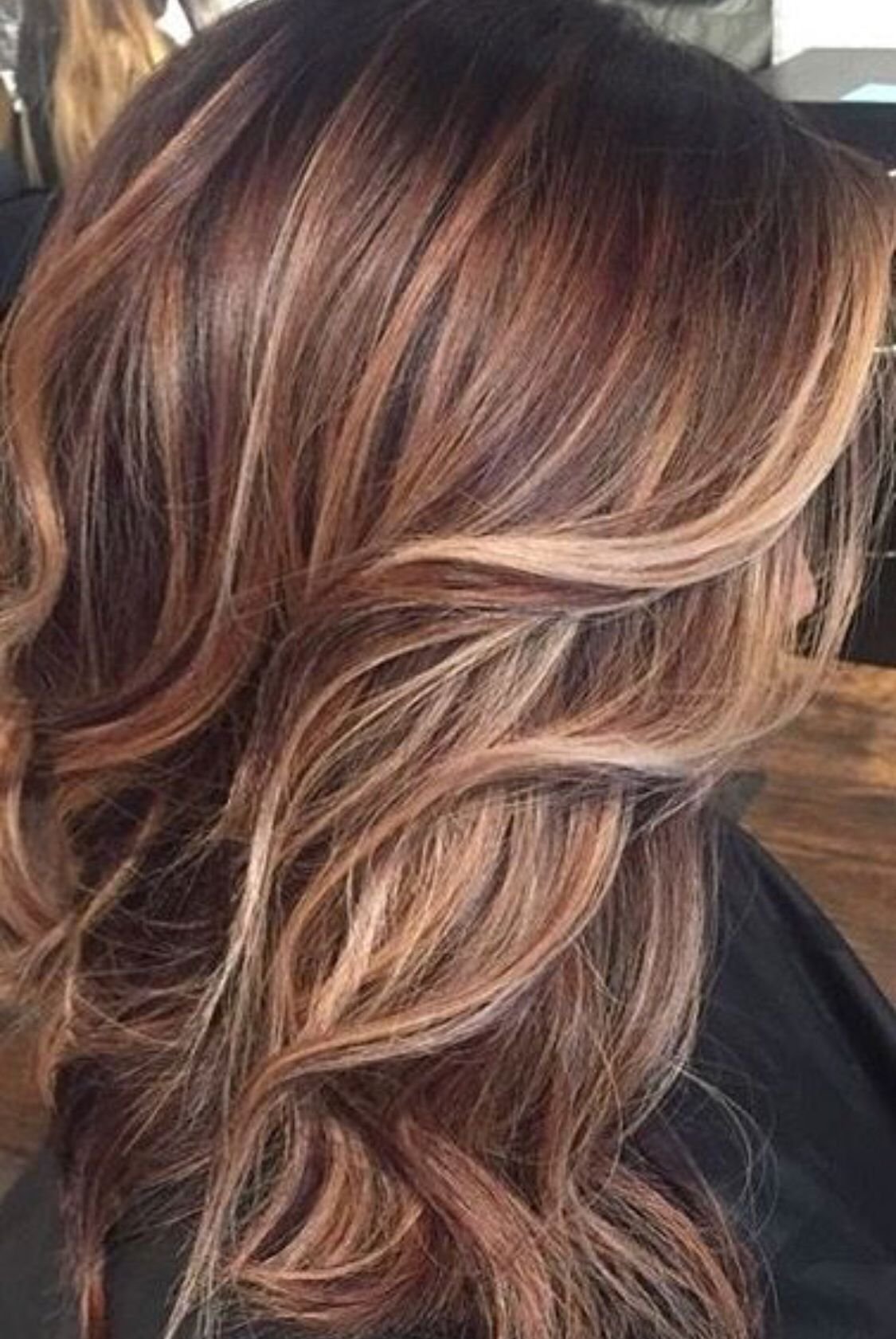 Карамель Каскад балаяж