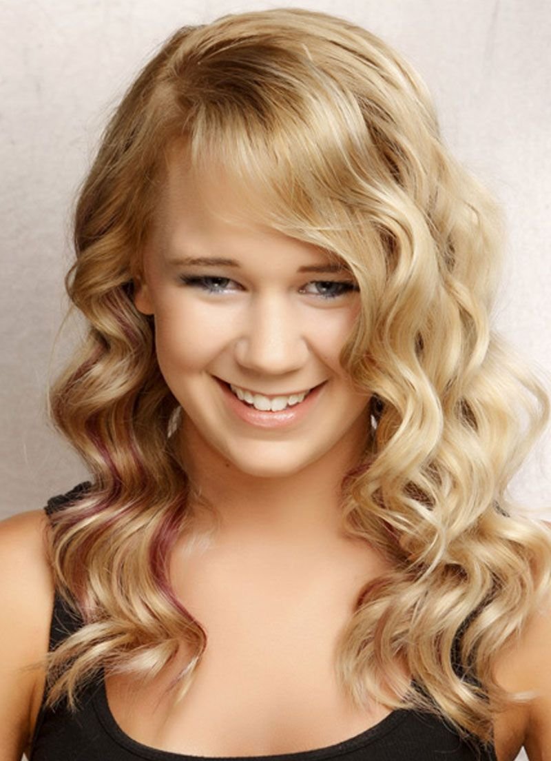 Завитые волосы