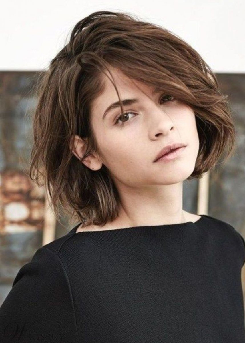 Каре растрепанный Боб