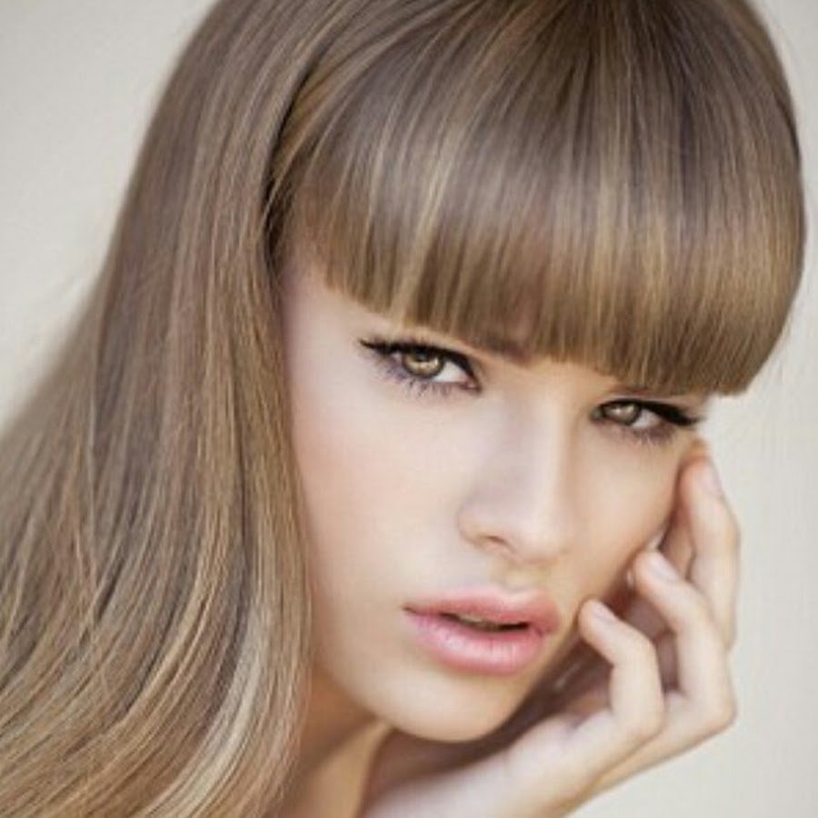 Модные челки для девушек