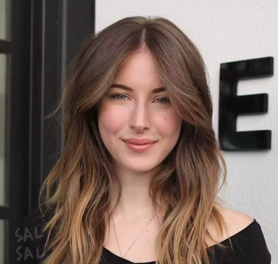 Крашеная челка