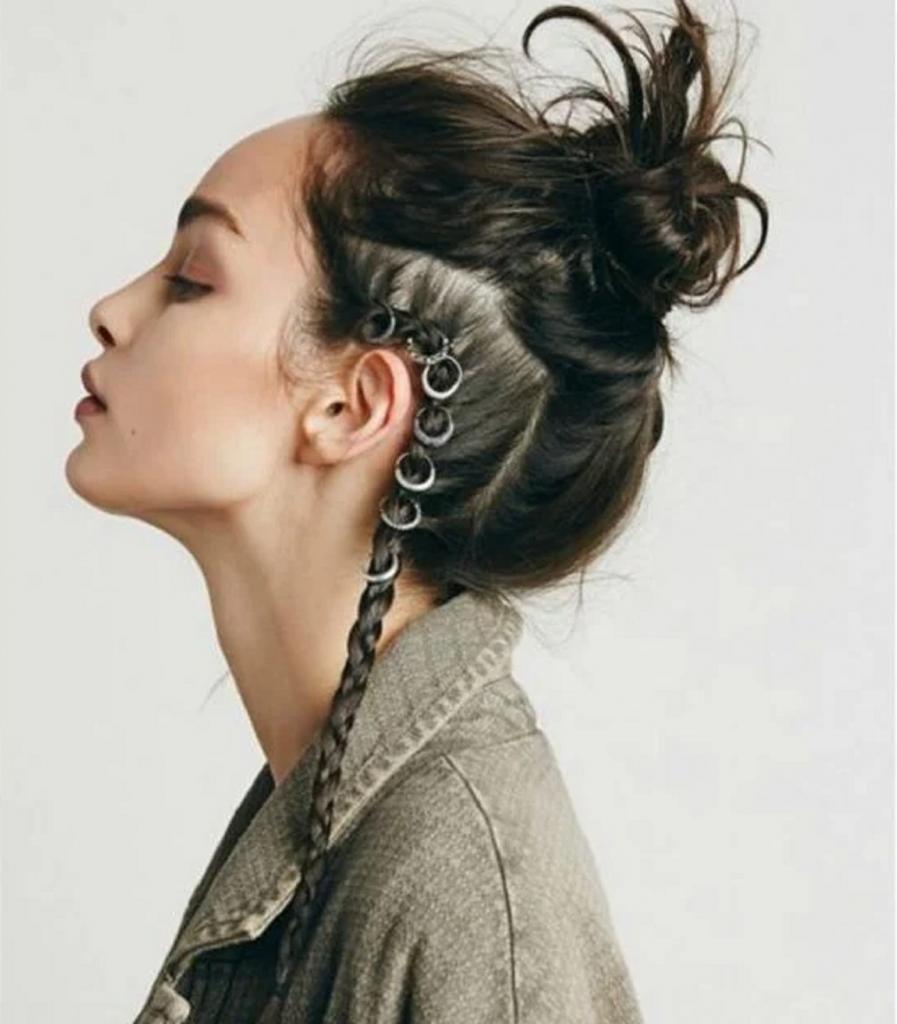 Прически из колоска