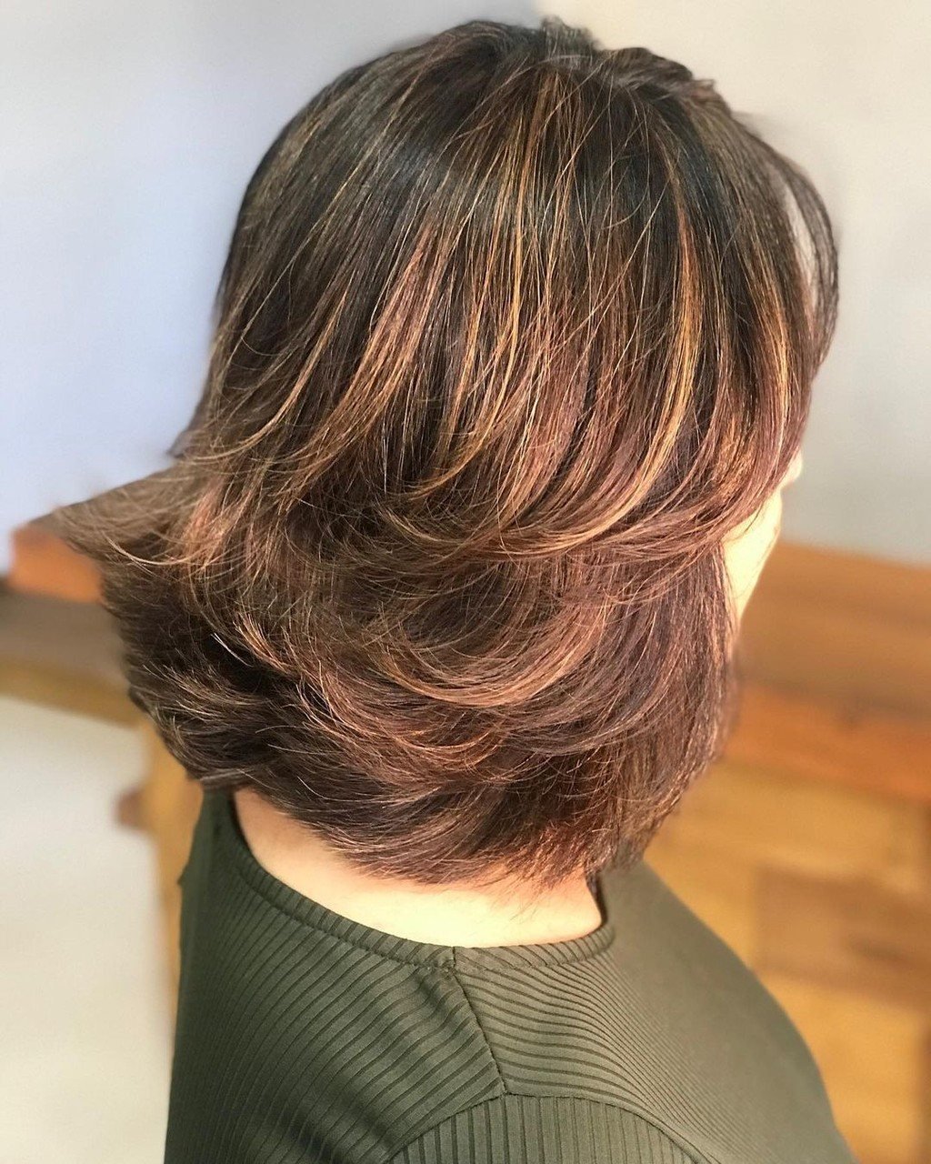 Каре Каскад короткое сзади