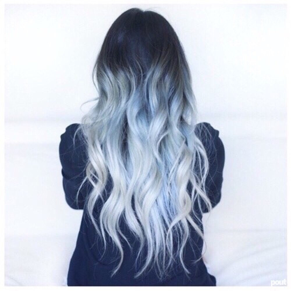 Волосы окрашивание с растяжкой красным