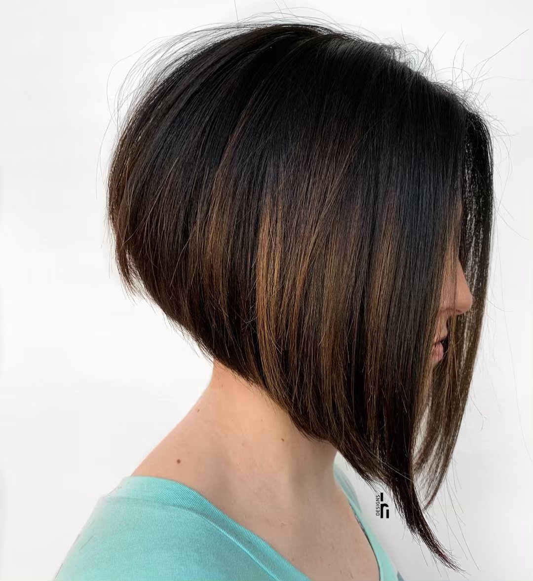 Боб-каре градуированное на средние