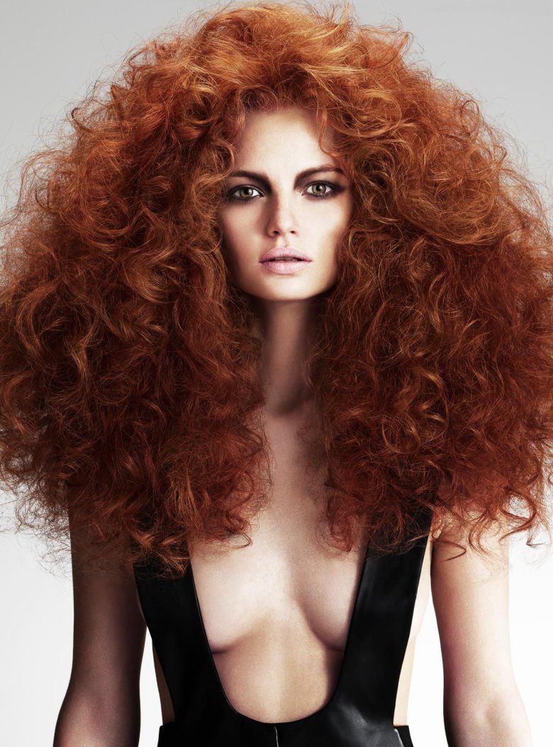 Керли кудри рыжие