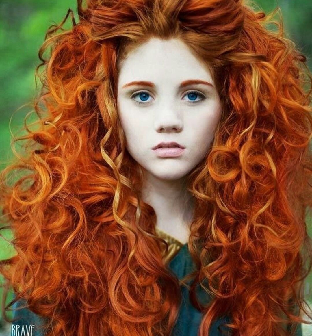 Керли кудри рыжие