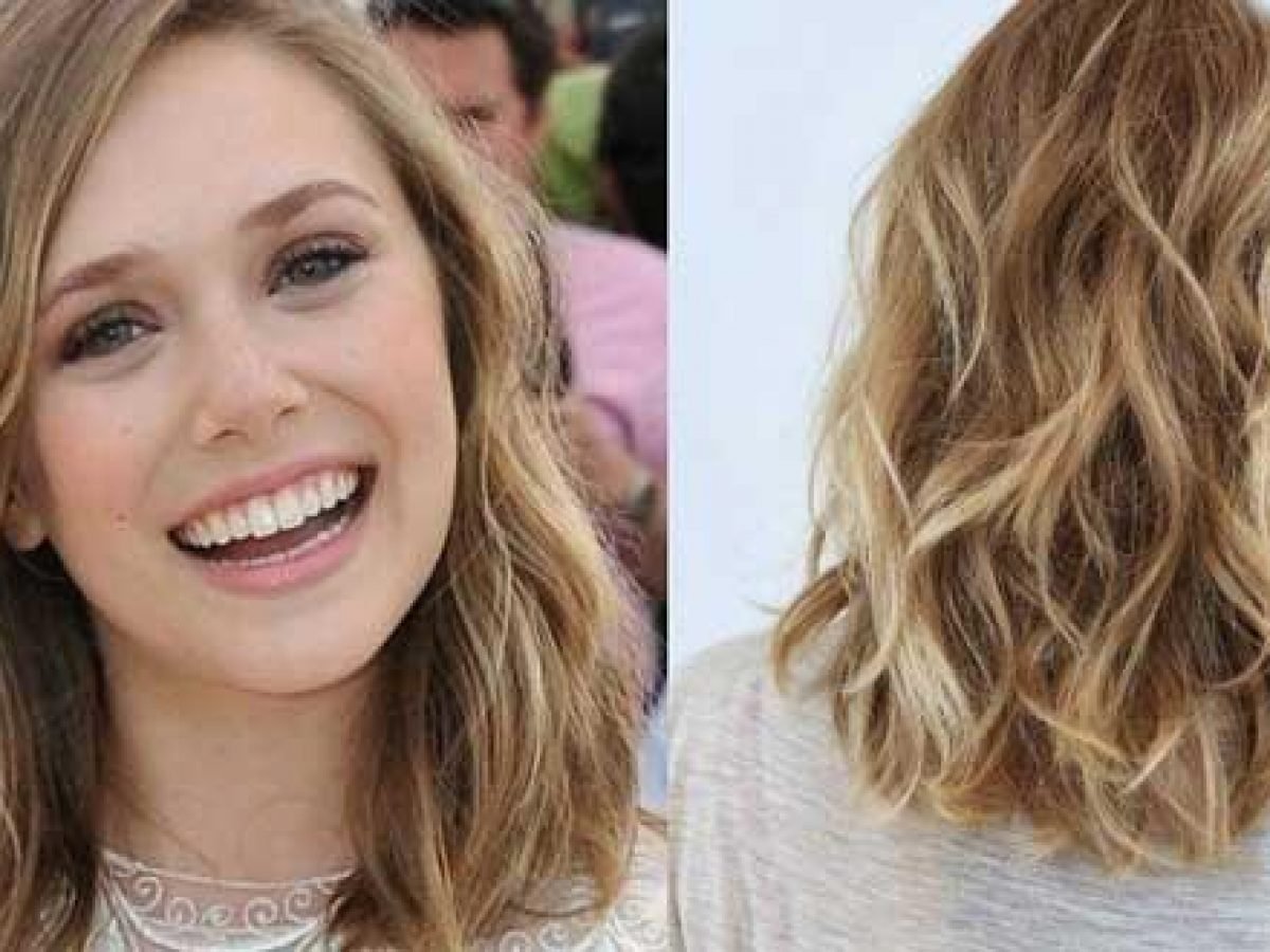 Кудри на средние волосы