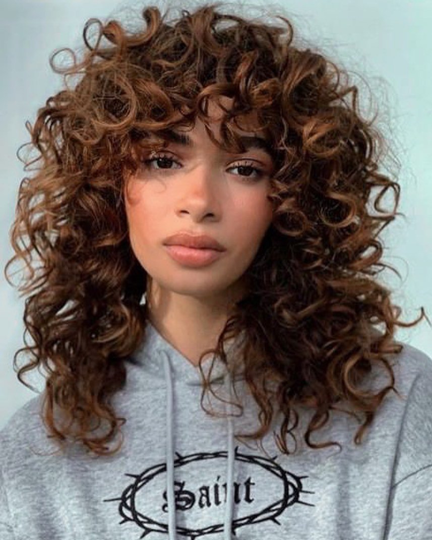 Zendaya curly