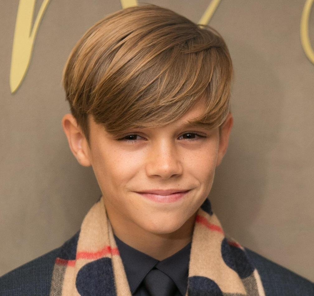 Ромео Бекхэм стрижка