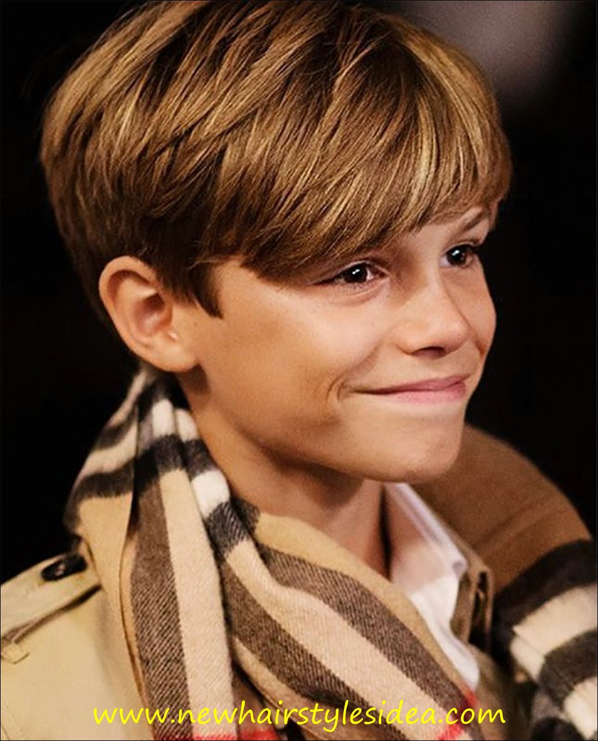 Ромэо Бекхэм короткие волосы