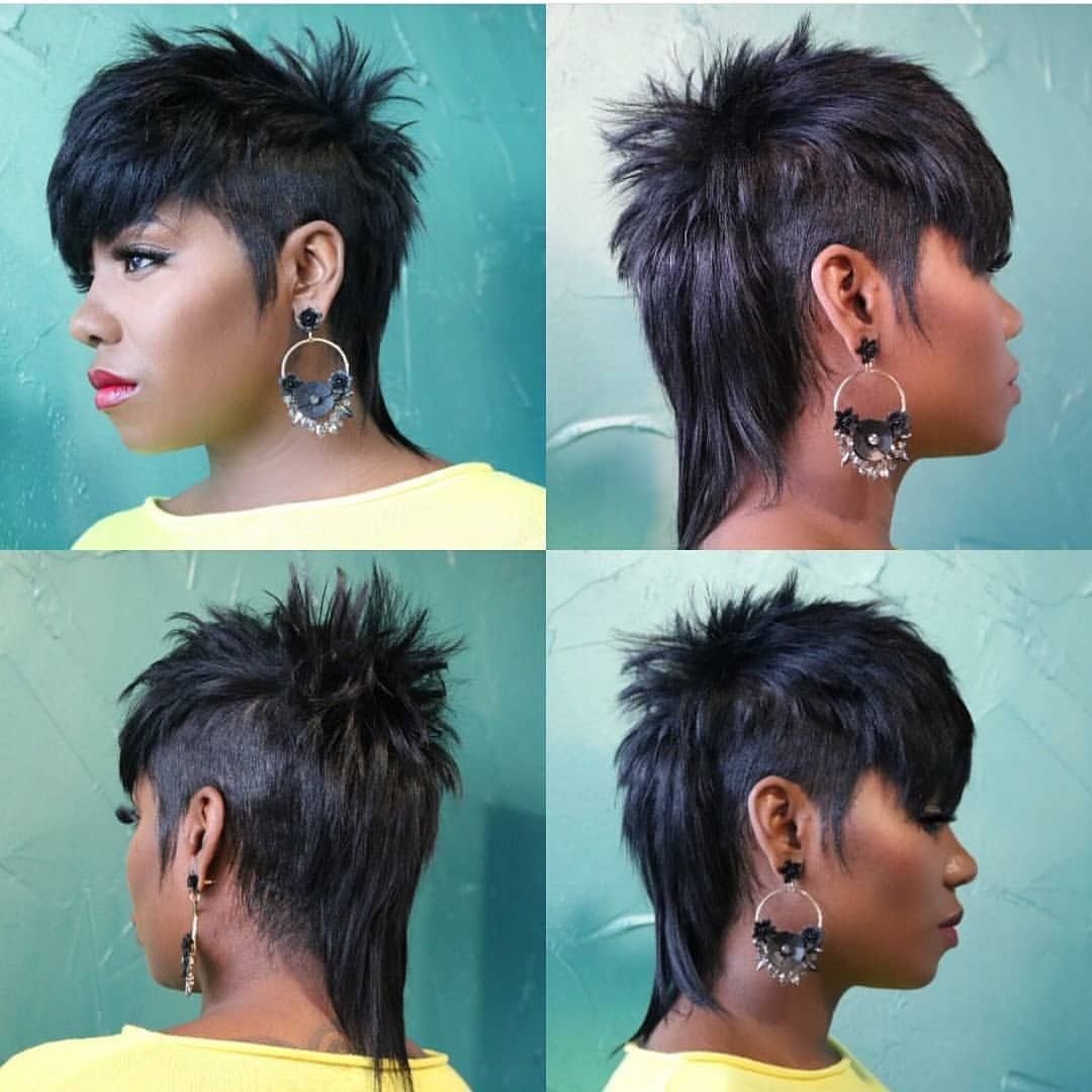 Маллет на короткие волосы