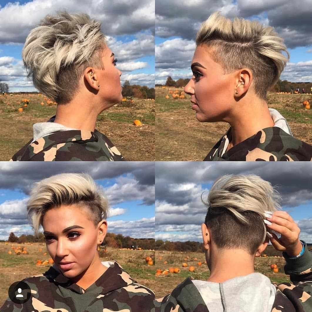 Короткая Пикси андеркат