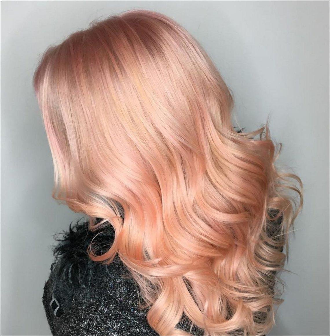 Жемчужный блонд на рыжие волосы