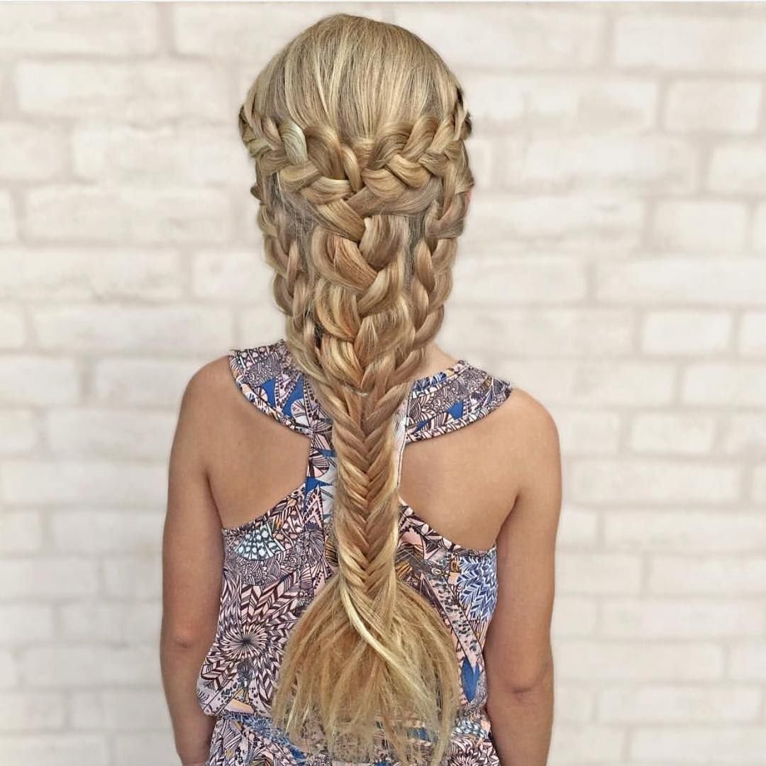 Модные современные косички для девушек
