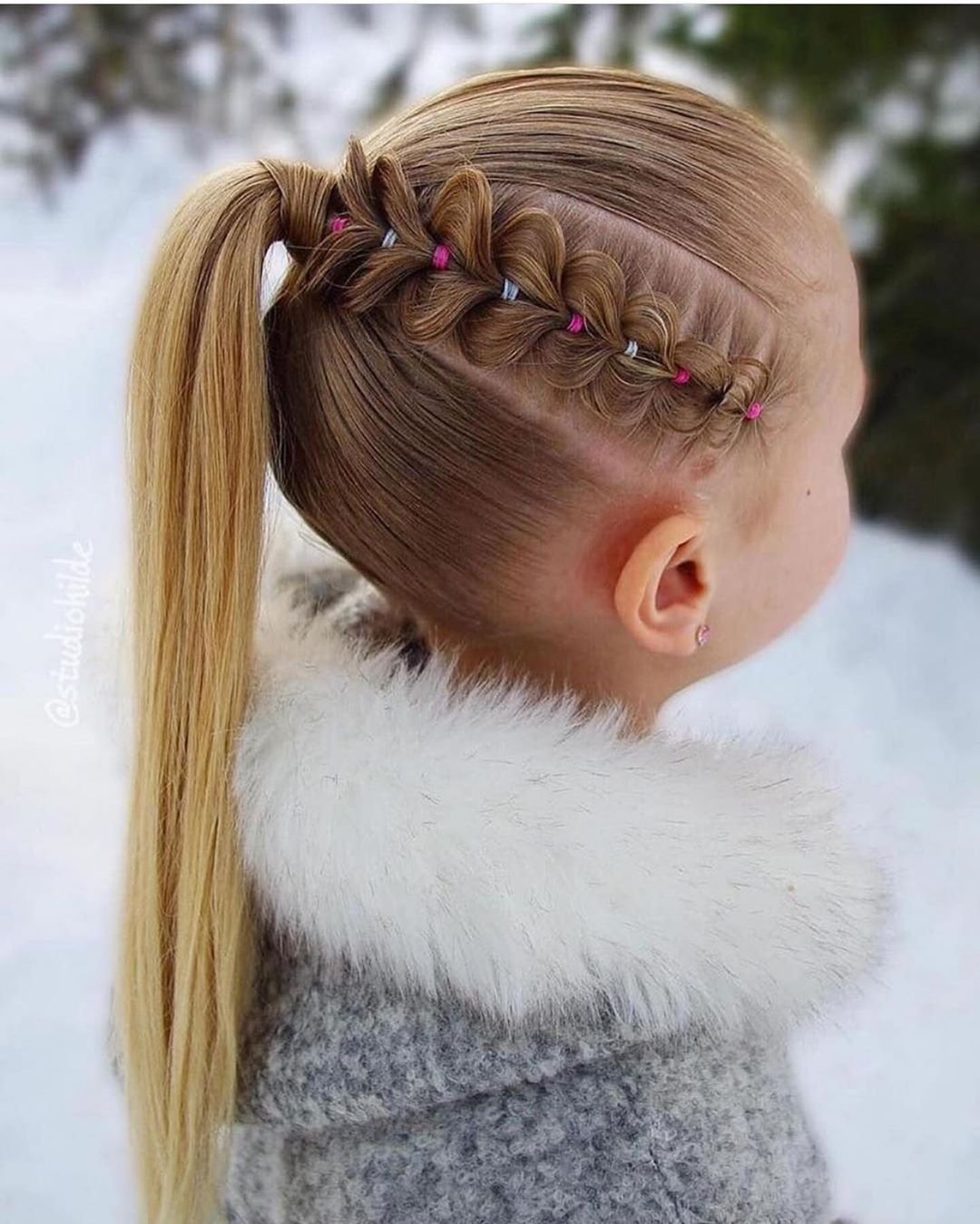 Крутые причёски для девочек