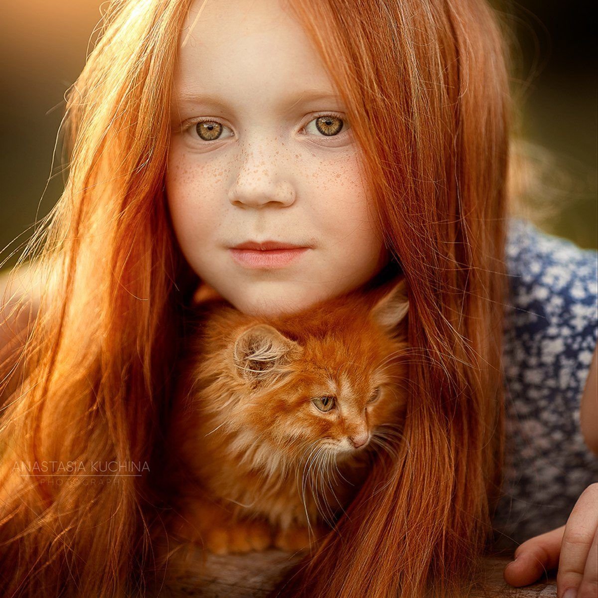 Красивые Рыжеволосые дети