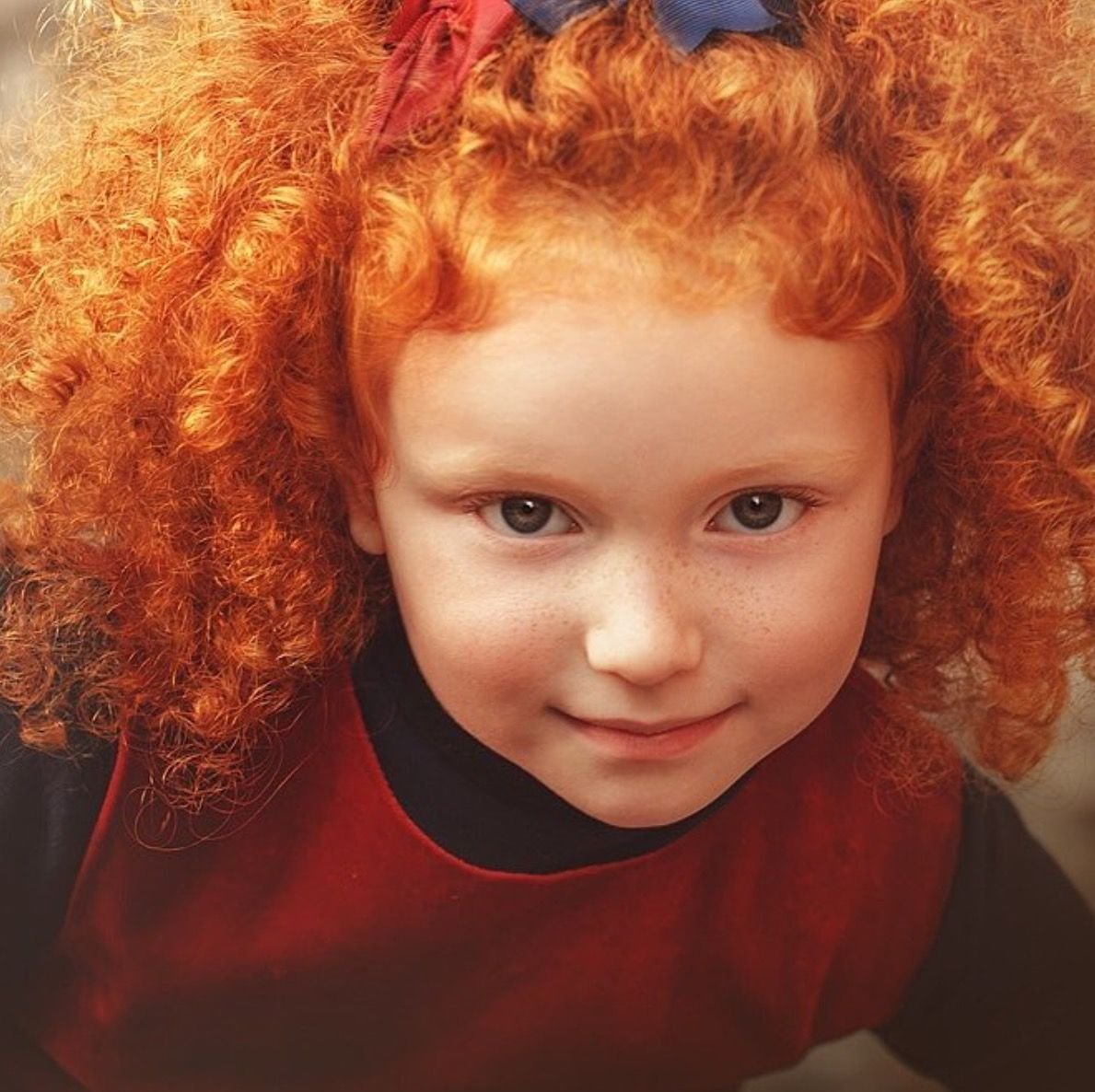 Джинджер Хэйр в детстве