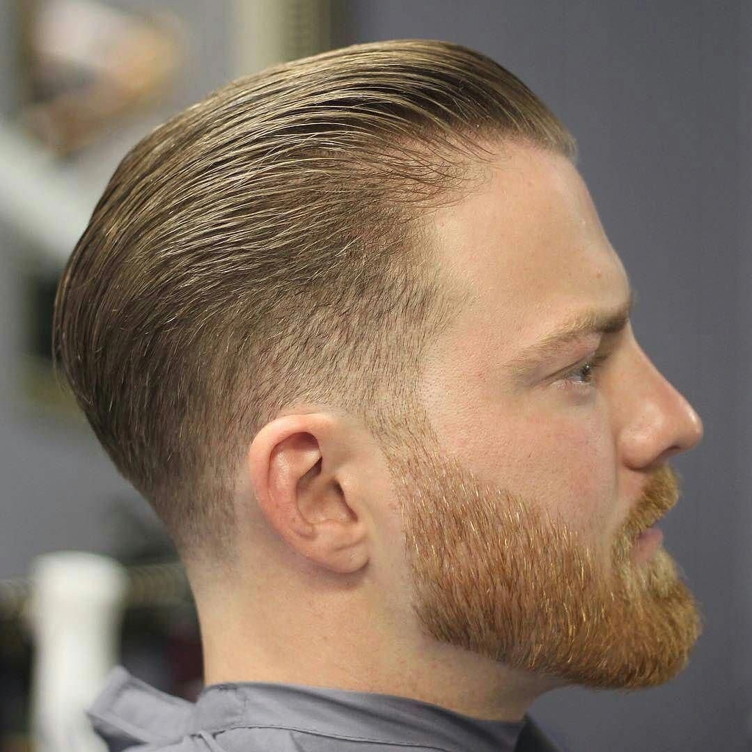 Классическая мужская стрижка барбершоп