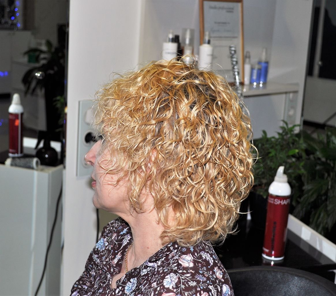 Биозавивка на круглое лицо