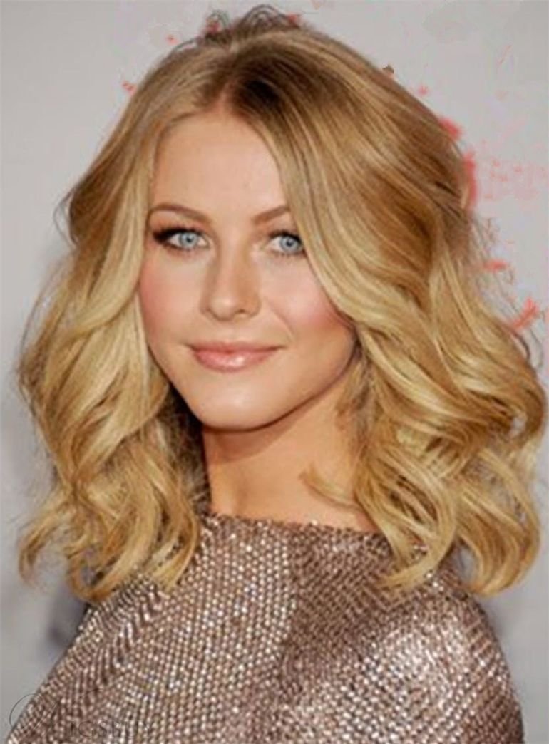 Локонымна средние волосы