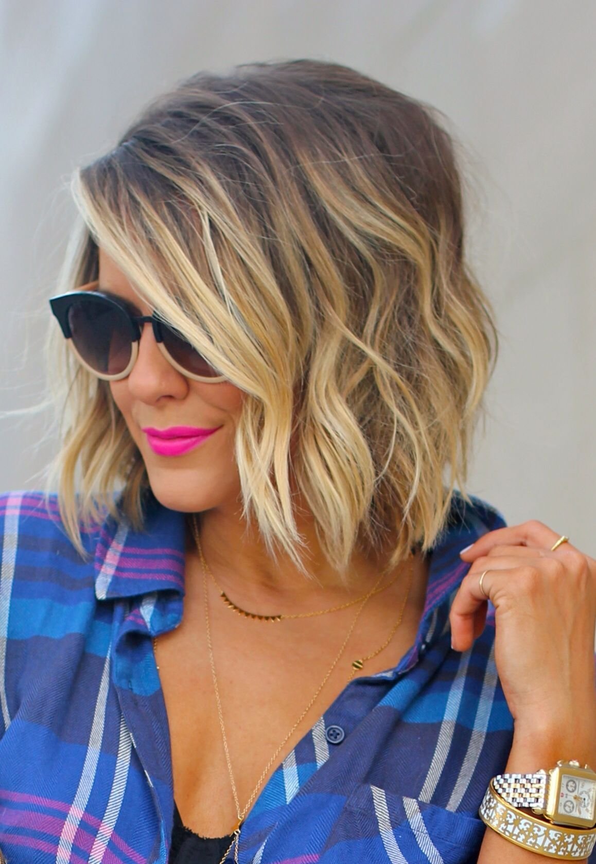 Пикси Боб окрашивание балаяж