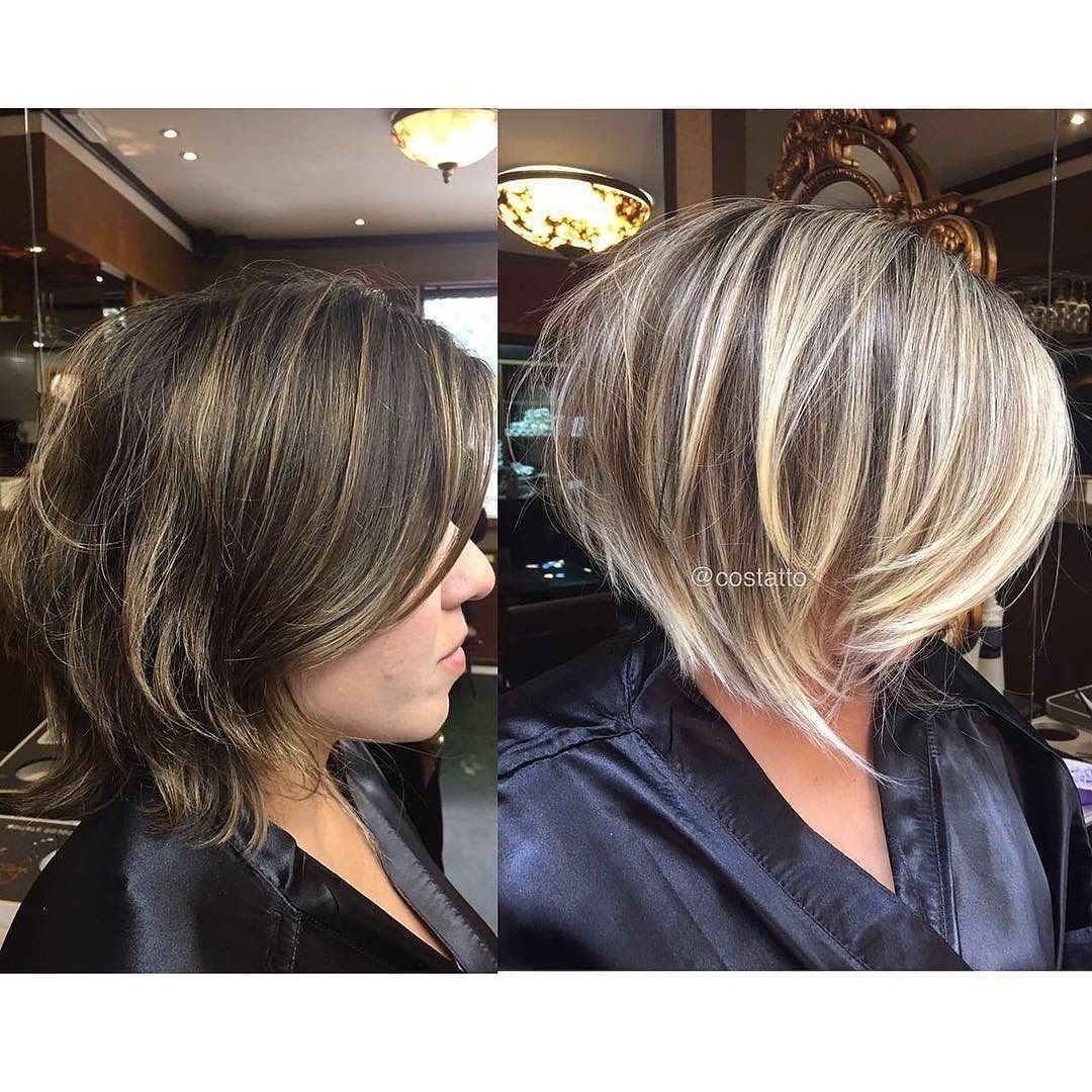 Высветленные пряди на короткие волосы